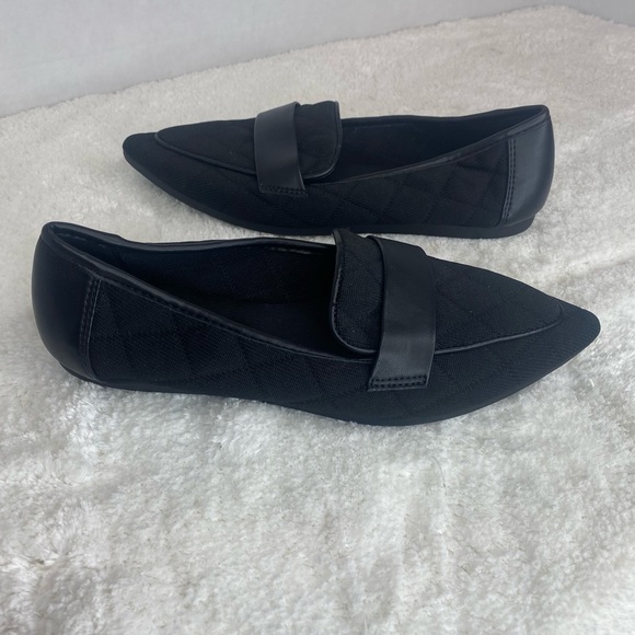 New SAmple Shoe Steve madden dv quilted leather flyknit ladies loafers 6 - Picture 6 of 12